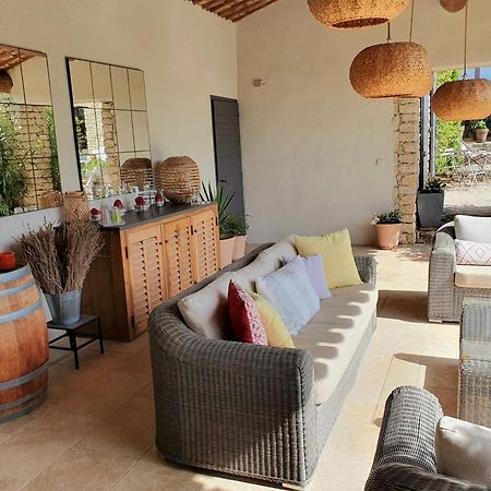 Hostal Les Terrasses - Gordes Exterior foto