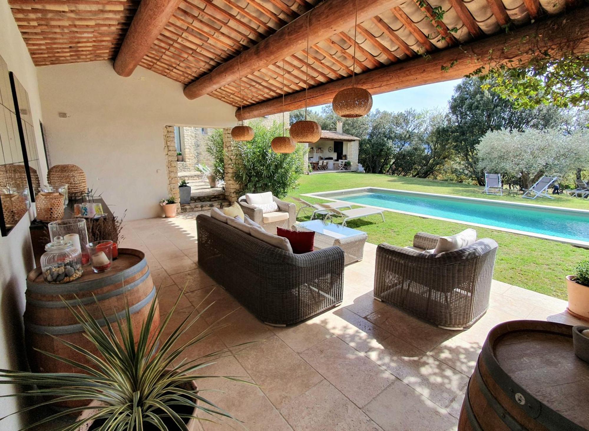 Hostal Les Terrasses - Gordes Exterior foto