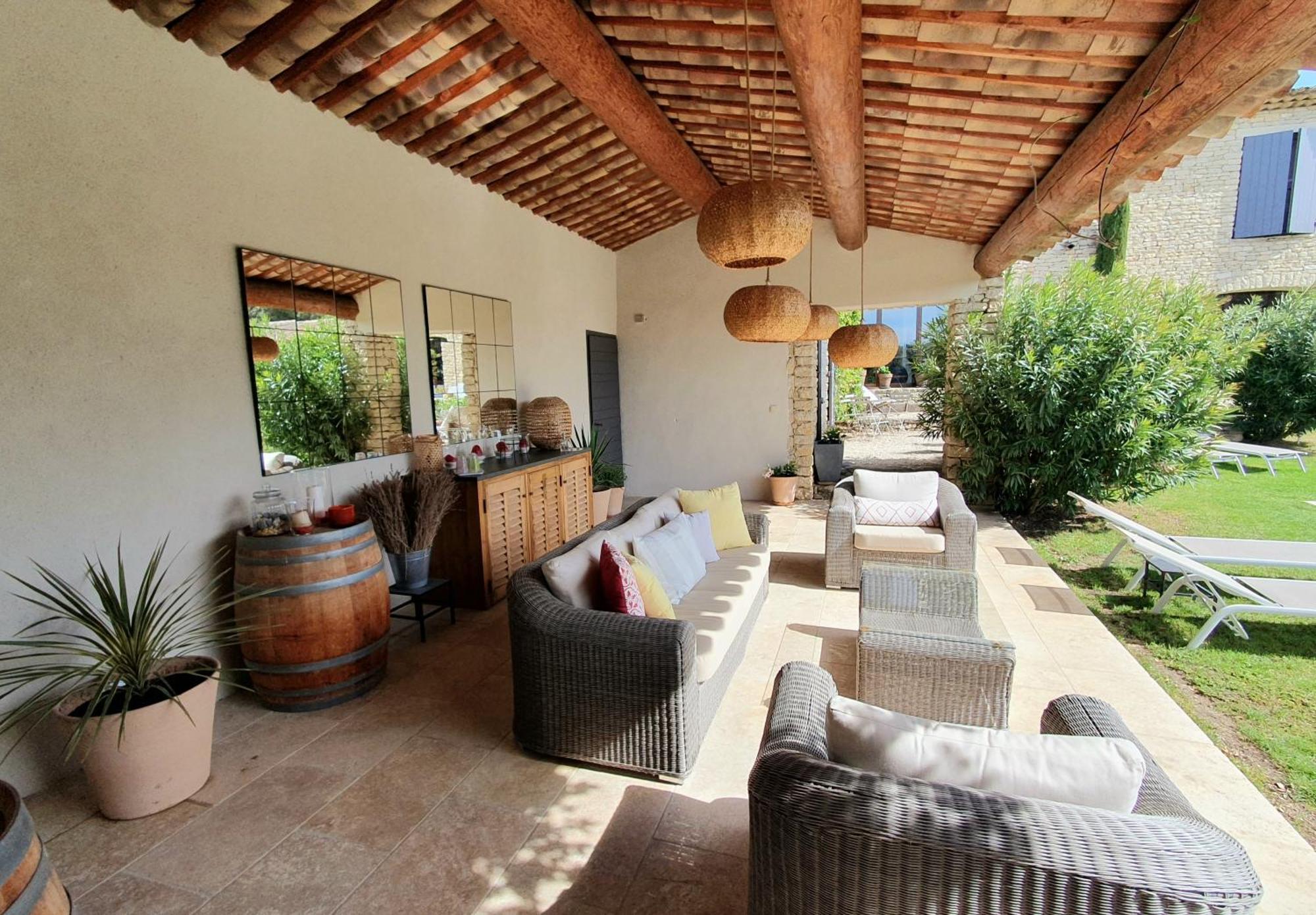 Hostal Les Terrasses - Gordes Exterior foto